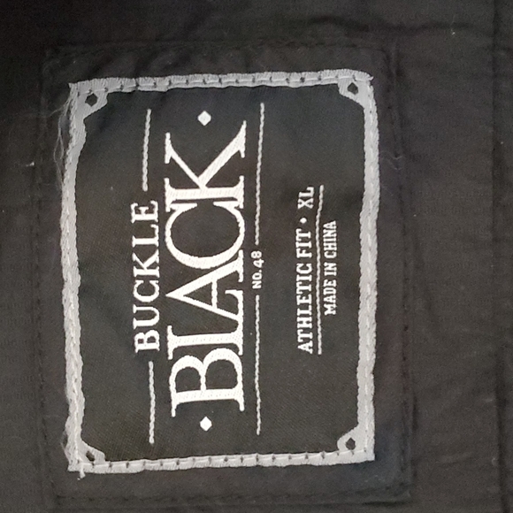 Mens Buckle Black XL - Picture 3 of 4